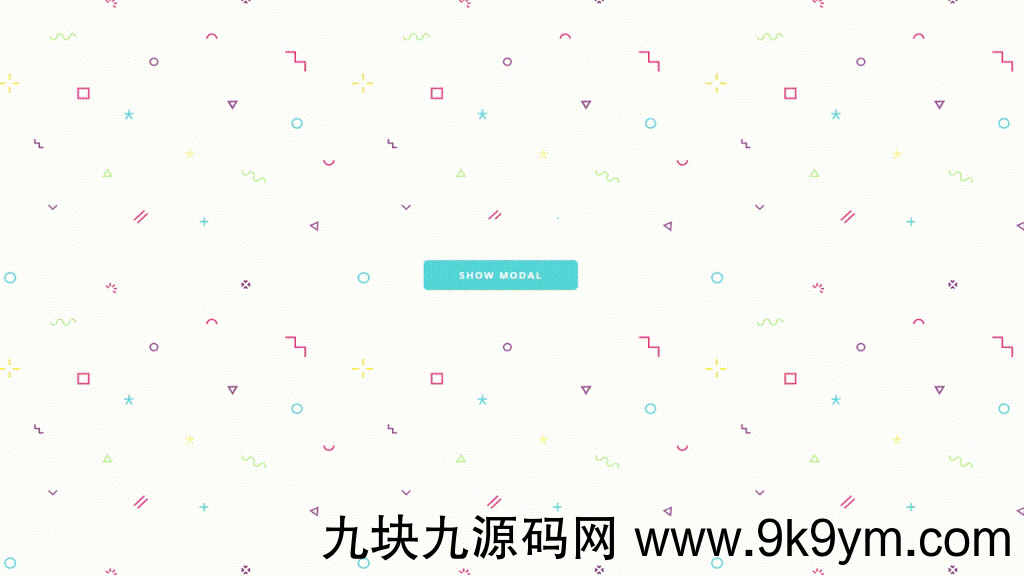 基于SVG的超炫酷爆裂式关闭窗口动画登录HTML5模板