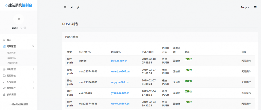 鑫迪自助建站系统源码下载