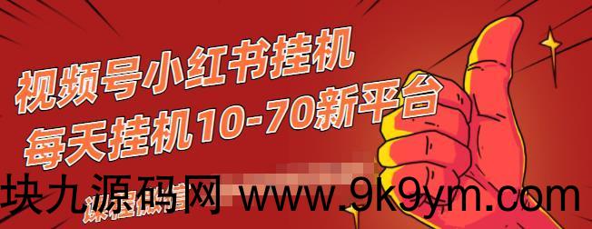 视频号小红书抖音挂机项目 小白无脑操作 按照要求来 单号每天几十米